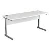 Escritorio para Oficina NOVAK | Mueble de Oficina con Estructura Metálica