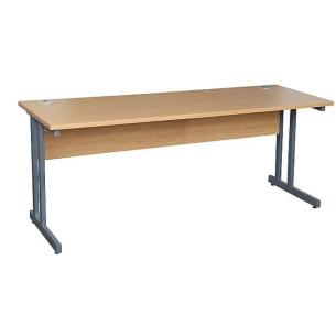 Escritorio de oficina mueble compacto rectangular de lujo en voladizo