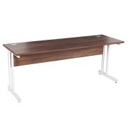 Escritorio de oficina mueble compacto rectangular de lujo en voladizo