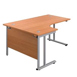 Escritorio rectangular de oficina mueble Alpha Plus