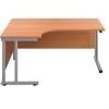 Escritorio rectangular de oficina mueble Alpha Plus