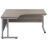 Escritorio rectangular de oficina mueble Alpha Plus