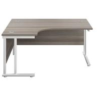 Escritorio rectangular de oficina mueble Alpha Plus