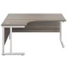 Escritorio rectangular de oficina mueble Alpha Plus