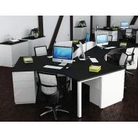 Escritorio de oficina corner team