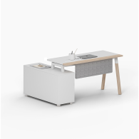 Escritorio Ejecutivo Nórdika | Muebles de Oficina Evolution