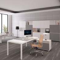 Mueble de oficina  escritorio ejecutivo moderno HorizonL