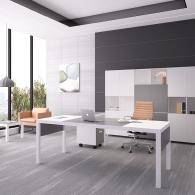 Mueble de oficina  escritorio ejecutivo moderno HorizonL
