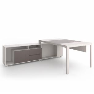 Mueble de oficina  escritorio ejecutivo moderno HorizonL