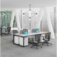 Cubículos muebles para estaciones de trabajo de oficina