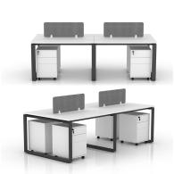 Cubículos muebles para estaciones de trabajo de oficina
