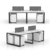 Cubículos muebles para estaciones de trabajo de oficina