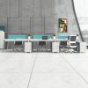 Estación de trabajo escritorio de oficina modular