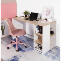 Escritorio Home Office NÓRDICO SHELF glass