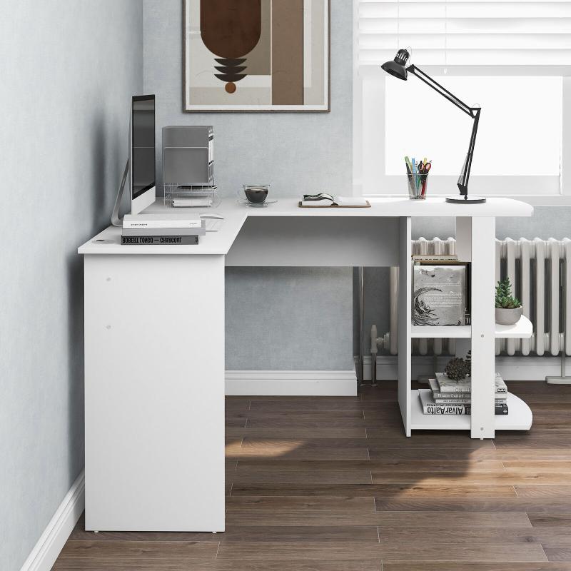 Computadora para juegos en forma de L PC computadora portátil estudio trabajo hogar oficina mesa de escritorio - Home - MUEBLES DE OFICINA EN CDMX
