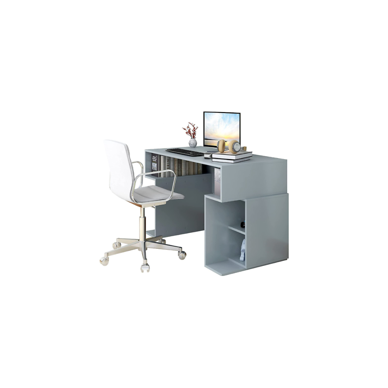 Escritorio para oficina mueble individual melamina - Inicio - Muebles de oficina de alta calidad al mejor precio 