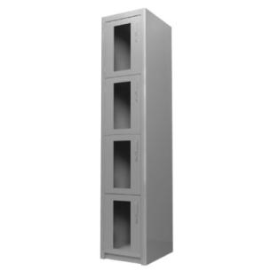 Locker métalico 4 puertas