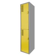 Locker Color Amarillo - 2 puertas