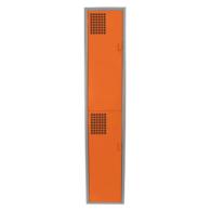 Locker Color Naranja - 2 puertas