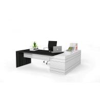 Escritorio Ejecutivo Whitemix - Evolution Muebles | Muebles de Oficina