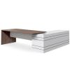 Escritorio Ejecutivo Whitemix - Evolution Muebles | Muebles de Oficina