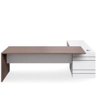Escritorio Ejecutivo Whitemix - Evolution Muebles | Muebles de Oficina