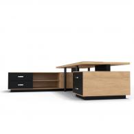 Escritorio Ejecutivo HORIZONT en L | Mueble de Oficina Moderno