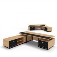 Escritorio Ejecutivo HORIZONT en L | Mueble de Oficina Moderno