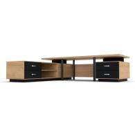 Escritorio Ejecutivo HORIZONT en L | Mueble de Oficina Moderno