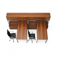 Estación de Trabajo KAUSS: Innovación y Ergonomía para Oficinas Modernas