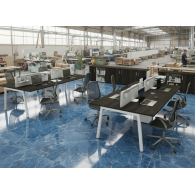 Estacion de trabajo de oficina cubica