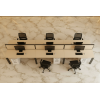 Estación de Trabajo WHITE TEAM | Estación de Trabajo Modular para Oficina