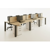Estación de Trabajo WHITE TEAM | Estación de Trabajo Modular para Oficina