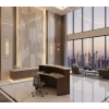 Recepción Boré para Oficina – Diseño curvo, funcional y ejecutivo