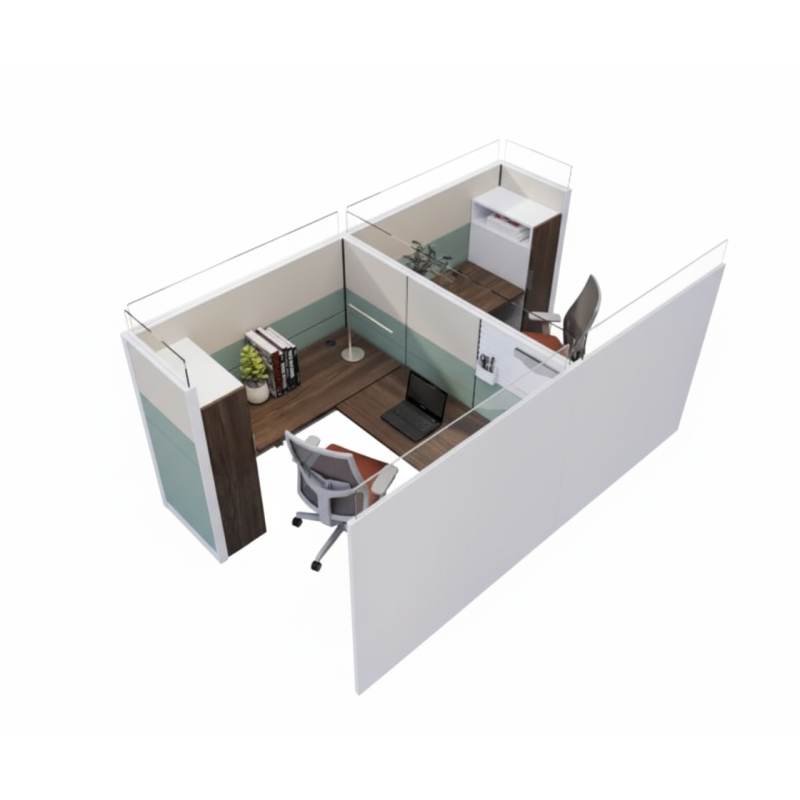 Estacion de trabajo de oficina de cubiculo - Inicio - Muebles de oficina de alta calidad al mejor precio 