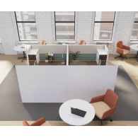 Estacion de trabajo de oficina de cubiculo