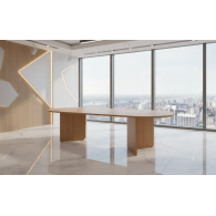 Mesa de juntas para oficina Boss Design