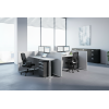 Estación de trabajo de oficina WorkZone Quad