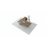 Escritorio de oficina mueble ejecutivo CREDENZZA