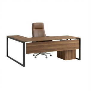 Escritorio de oficina mueble ejecutivo de esquina