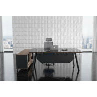 Escritorio de oficina Quiroga mueble ejecutivo