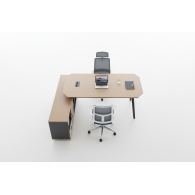 Escritorio de oficina Quiroga mueble ejecutivo