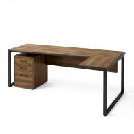 Escritorio de oficina mueble ejecutivo de esquina