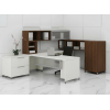 Escritorio Ejecutivo RAK con Librero | Mueble de Oficina
