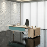 Escritorio de gerente de muebles de oficina