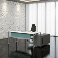 Escritorio de gerente de muebles de oficina