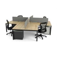 Estacion de trabajo de oficina de cubiculo