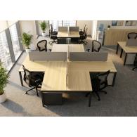 Estacion de trabajo de oficina de cubiculo