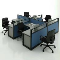 Estaciones de Trabajo Cubículo Delta | Mobiliario Corporativo Directo