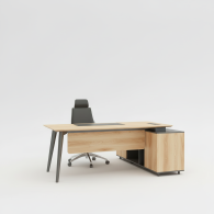 Escritorio de oficina del gerente ejecutivo